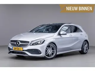 Mercedes-Benz A-klasse 180 AMG Org.NL|Pano-dak|Sfeerverl.|Climate|Stoelverw.|Leder/Alcantara|Dealer-