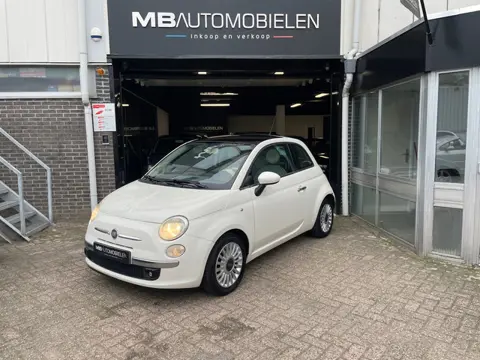 Fiat 500 1.2 Naked/Panoramadak/Airco/APK/Distr.Vervangen/lM. Velgen!