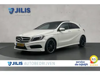 Mercedes-Benz A-Klasse 180 AMG-styling | Trekhaak | Panoramadak | Half lederen bekleding | Parkeerse