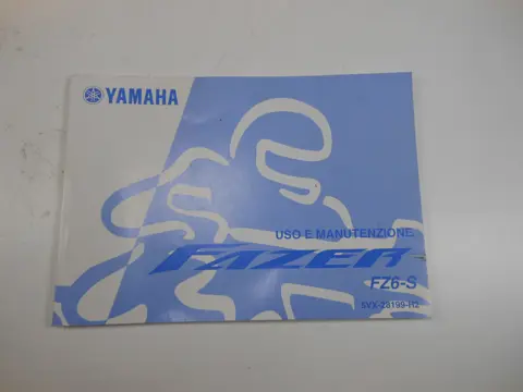 INSTRUCTIEBOEKJE Yamaha FZ6 2004 - 2007