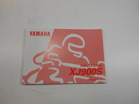 INSTRUCTIEBOEKJE Yamaha XJ 900 S Diversion 1994 - 2005