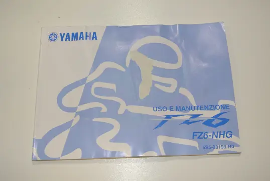 INSTRUCTIEBOEKJE Yamaha FZ6 2004 - 2007