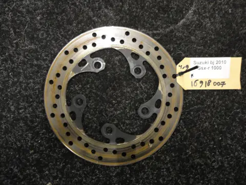 ACHTER REMSCHIJF Suzuki GSX R 1000 2009 - 2010 / 2011 - 2012