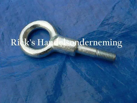 Ringbout - universeel - M10 x 40 mm voor paardentrailer