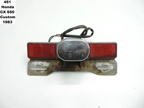KENTEKENPLAATHOUDER Honda CX 650 E 1983 - 1983