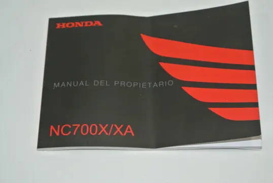 INSTRUCTIEBOEKJE Honda NC 700 X 2011 - 2015