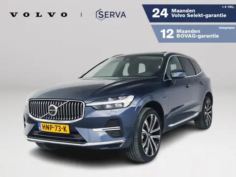 Volvo XC60 T8 Plug-in hybrid AWD Ultra Bright | SOH 100% | Panoramadak | 360° camera | Luchtvering |