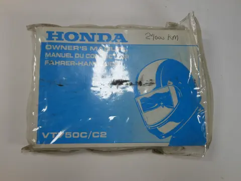 INSTRUCTIEBOEKJE Honda VT 750 Shadow 1997 - 1999