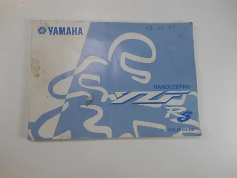 INSTRUCTIEBOEKJE Yamaha YZF R6 1998 - 2002