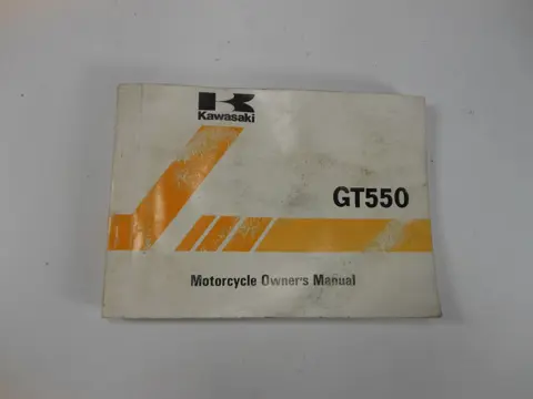 INSTRUCTIEBOEKJE Kawasaki Overige Kawasaki 1960 - 2021