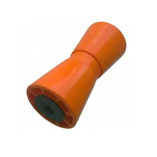 Bootrol / kielrol / trailerrol / boegrol PVC 190×90mm oranje