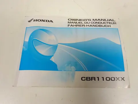INSTRUCTIEBOEKJE Honda CBR 1100 XX 1999 - 2006