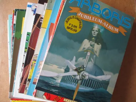 Diverse stripboeken adv8060