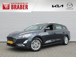 Ford Focus Wagon 1.0 EcoBoost Titanium Business | Stuur-/stoel-/voorruitverwarming | Clima | Navi | 
