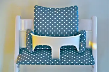 Stokke tripp trapp kussen stoelverkleiner Grey Polka