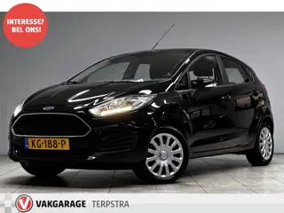 Ford Fiesta 1.0 Style/ DEALER ONDERHOUDEN!/ 5-Drs/ Trekhaak/ Navi/ Airco/ Elek. pakket/ Isofix/ Blue