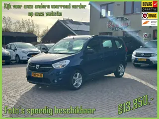Dacia Lodgy 1.6 SCe Bi-Fuel LPG-G3 7-persoons - Prijs inclusief 12 maanden BOVAG-garantie en aflever