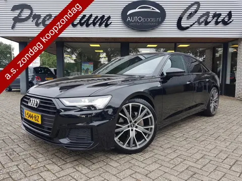 Audi A6 Limousine 40 TFSI 204PK S-LINE, S-EDITION,21INCH, BLACK PACK! NIEUWSTAAT,TREKHAAK 2021