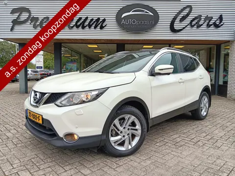 Nissan QASHQAI 1.2 116PK Automaat Tekna 17".Alle opties|Parelmoerwit|Nieuwstaat!
