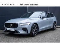 Volvo V60 T6 Plug-in hybrid AWD Plus Dark | Trekhaak | Verwarmbare voorstoelen+stuurwiel+achterbank 