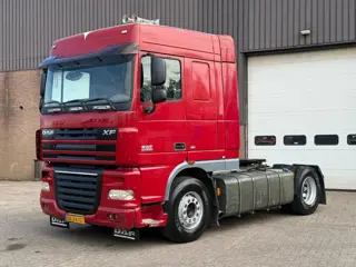 DAF FT XF105 - 410 / Euro5 / Analoge tacho / PTO + Drum blower / Airco / Spacecab / NL Truck HT1323