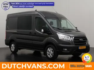 Ford Transit 170PK Automaat L2H2 Dubbele Cabine | 2xSchuifdeur | Navigatie | Camera | Multimedia |