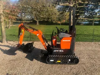 Doosan DX10Z Minigraver / Mini Graver (bj 2026)