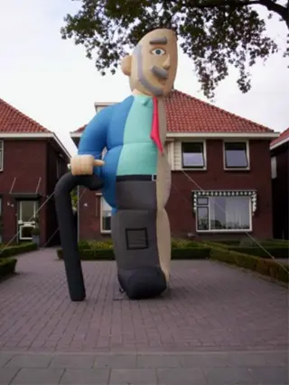 Opblaasbare sara sarah abraham halve 25 50 enter rijssen