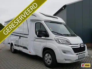 Etrusco T7400 QB, Queensbed, Hefbed, XL Garage