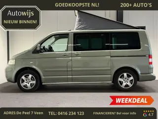 Volkswagen MULTIVAN TDI 2.5 NL-AUTO|TREKHAAK|SCHUIFDAK|6Pers|STOELVERW|SENSOREN