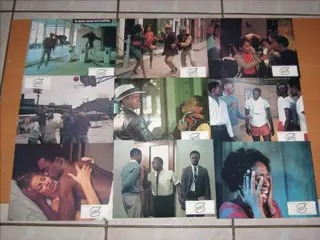 COOLEY HIGH lobbycard set.
