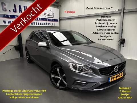 Volvo V60 2.0 T4 Business Sport Intellisafe Pro Line R Design!!!