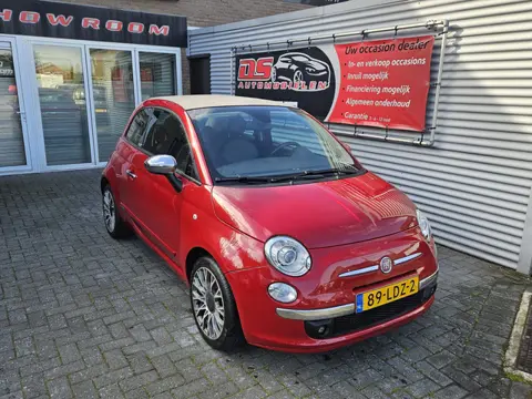 Fiat 500C 1.2 Lounge *** AUTOMAAT *** *** CABRIOLET-AIRCO-ELECTR.RAMEN,etc,etc. ***