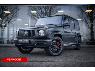 Mercedes-Benz G-Klasse 63 AMG 585pk ** Manufaktur ** Burmester ** 22inch ** Designo Nachtzwart Magno