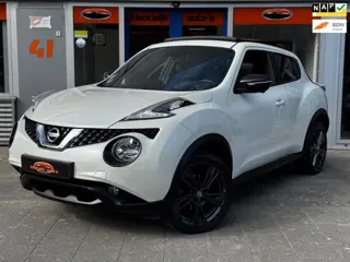 Nissan Juke 1.2 DIG-T Tekna Panorama Leder Camera Pearl White NAP