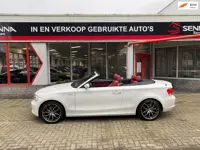 BMW 1-serie Cabrio 118i - Rood leder - Xenon - Inruil Mog !