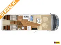 Hymer BML-I 780 BOVENKASTEN IPV HEFBED!