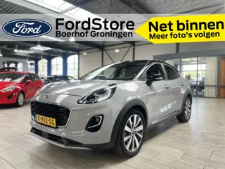 Ford Puma EcoBoost Hybrid 155 pk Titanium X | Trekhaak | Winter Pack | Camera | LED | El. a. klep | 