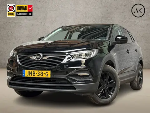 Opel Grandland X 1.2 Turbo Sport Automaat (APPLE CARPLAY, BLACK PACK, GROOT NAVI, LM VELGEN, GETINT 