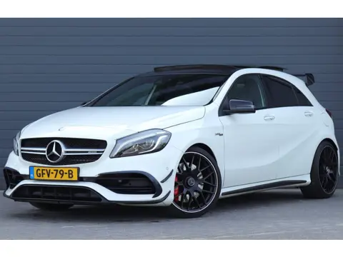 Mercedes-Benz A-klasse AMG 45 4MATIC Schaalstoelen / Aero / Pano /