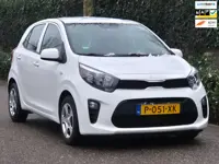 Kia Picanto Automaat Navigatie Garantie tot 2029/ 150dkm! Wit NAP NL Rijklaar BTW Auto 1.0 DPi Comfo