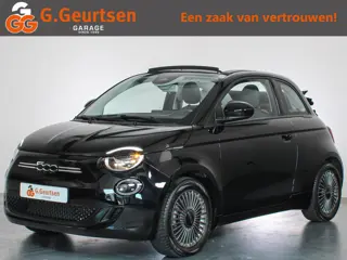 Fiat 500 C Passion 42 kWh, Cruise Control, Apple CarPlay/Android Auto, Navigatie, Zeer leuke cabrio 