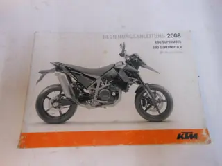 INSTRUCTIEBOEKJE KTM 690 SM 2007 - 2010