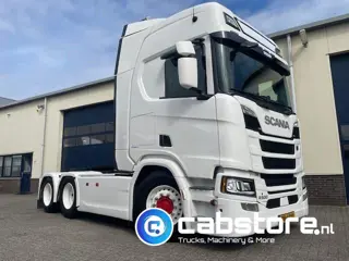 Scania R500 A 6x2 NB Euro 6 - Bouwjaar 12-2020 - Km 607.298 - Volledig luchtgeveerd - Sleepas - LED 