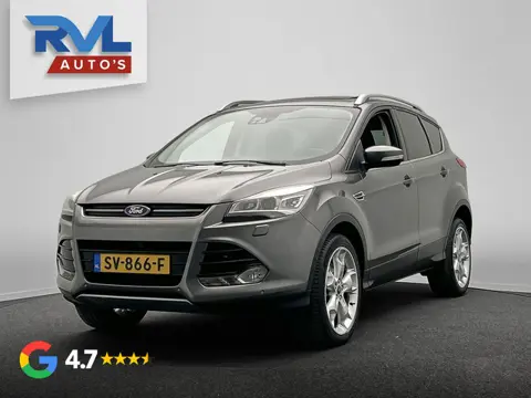 Ford Kuga 1.6 Titanium 4WD | Keyless | Panoramadak | Trekhaak | Camera | Navigatie | Stoelverwarming