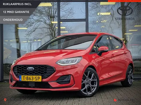 Ford Fiesta 1.0 EcoBoost Hybrid ST-Line | Trekhaak | Led | Cruise control | Climate control | PDC A 