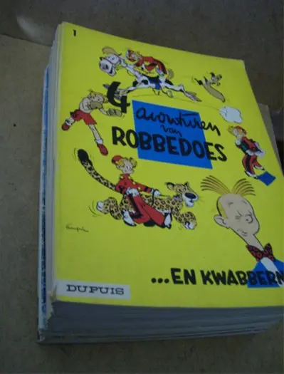 R robbedoes en kwabbernoot