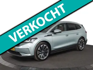 Skoda Enyaq iV 60|Warmtepomp|Leer|Stoelverwarming|Trekhaak|SOH 92%|