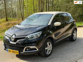 Renault Captur 1.5 dCi Dynamique Navi Zwart/Creme 2015 Led