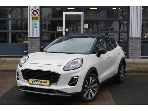 Ford Puma 1.0 EcoBoost Hybrid Titanium X Airco, Navi, TwoTone, Km 93600 !!